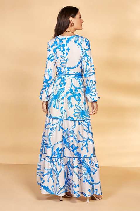 vestido longo azul 5