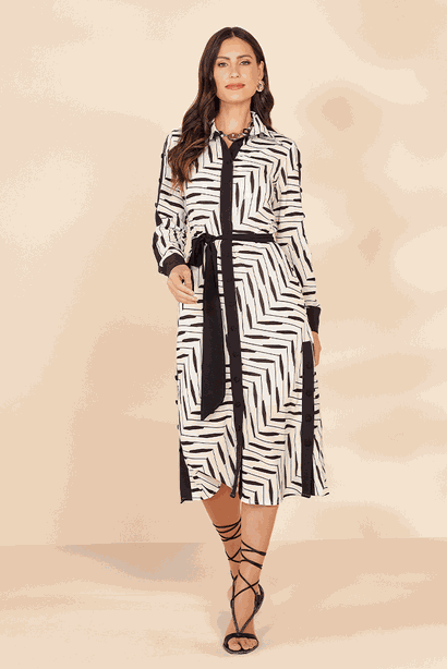 vestido preto e branco 2