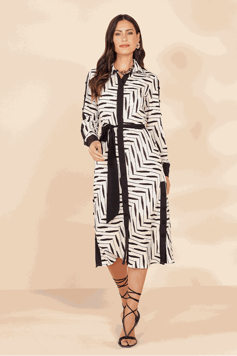 vestido preto e branco 2
