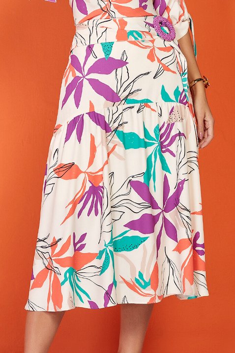 saia estampada 2