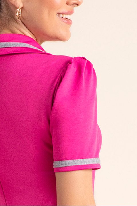 vestido rosa malha 1