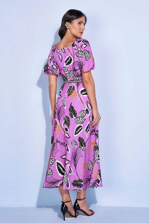 vestido roxo midi 3