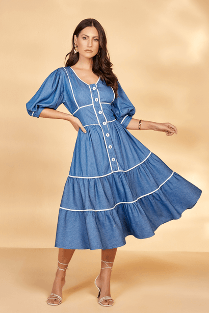 vestido jeans evase 2