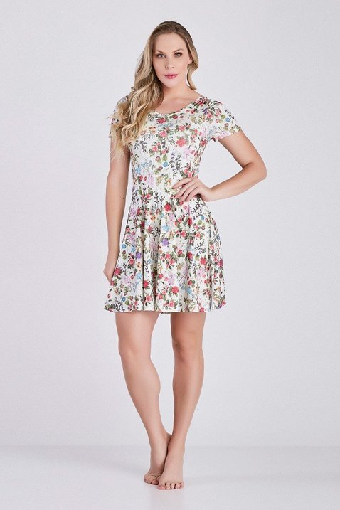 macaquinho estampado floral moda praia modesta com secagem rapida epulari 2