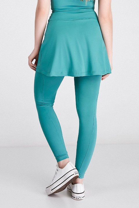 saia calca para mulheres de ate 1 60 de altura na cor verde moda fitnes modesta evangelica epulari 10