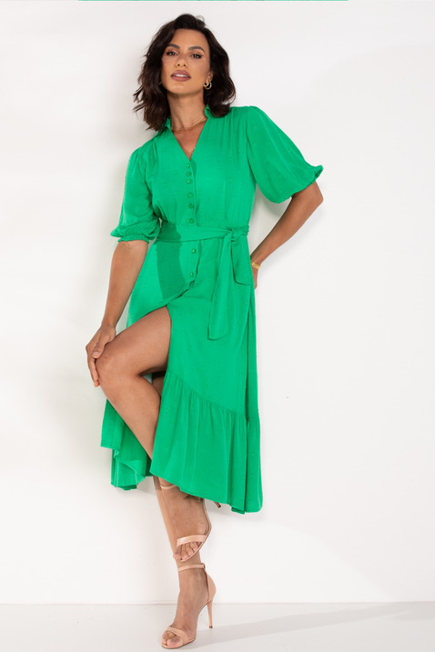 vestido devore verde 3