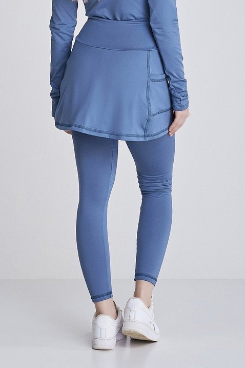 saia calca comprida azul claro termica para mulheres de ate 1 60 de altura protecao solar epulari 8