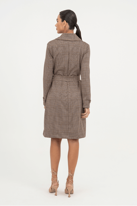 02 casaco cinza xadrez em malha via tolentino