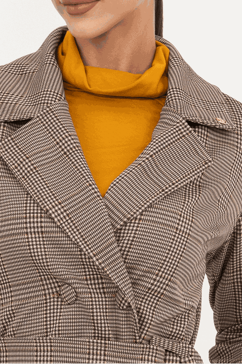 04 casaco cinza xadrez em malha via tolentino