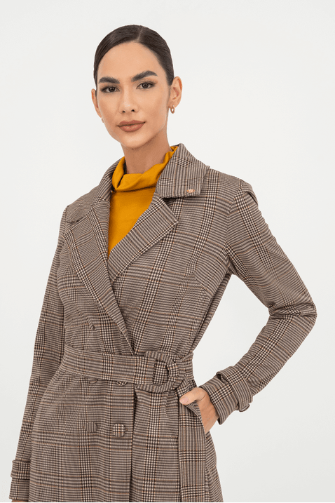 03 casaco cinza xadrez em malha via tolentino