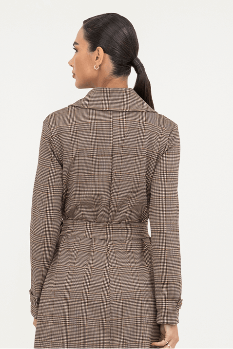 01 casaco cinza xadrez em malha via tolentino