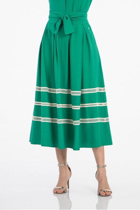 08 camisa verde em viscose decote diferenciado via tolentino