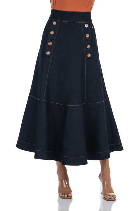 Via Tolentino Via Evangelica Saias Jeans Via Tolentino Saia Curta