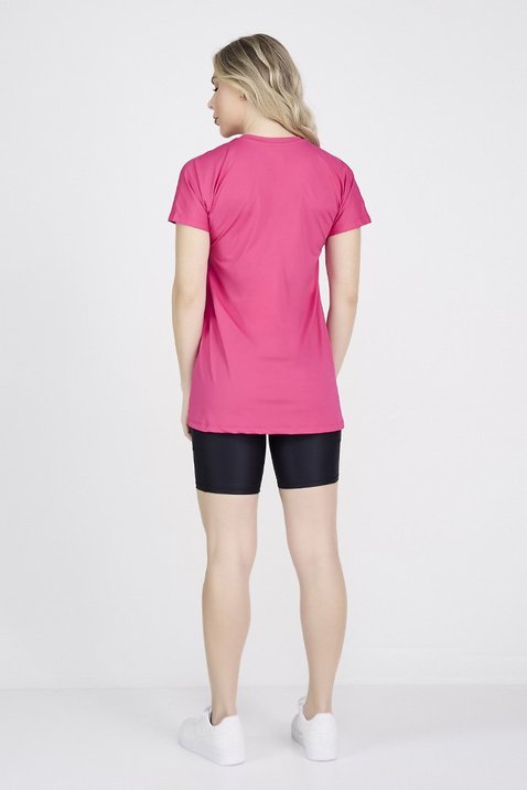 camisetao tapa bumbum em poliamida rosa epulari 1