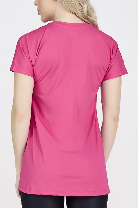 camisetao tapa bumbum em poliamida rosa epulari 11