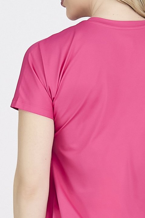 camisetao tapa bumbum em poliamida rosa epulari 12