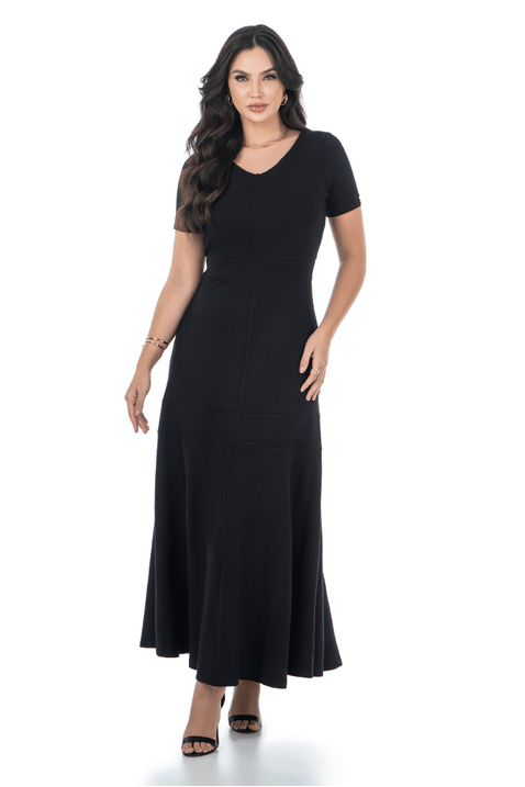 04 vestido malha canelada midi com decote v via tolentino