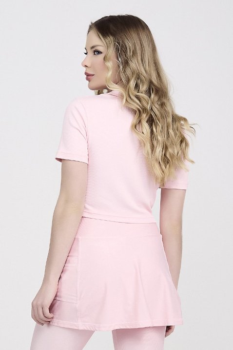 short saia biker rose poliamida shine para mulheres de ate 1 60 de altura epulari 1