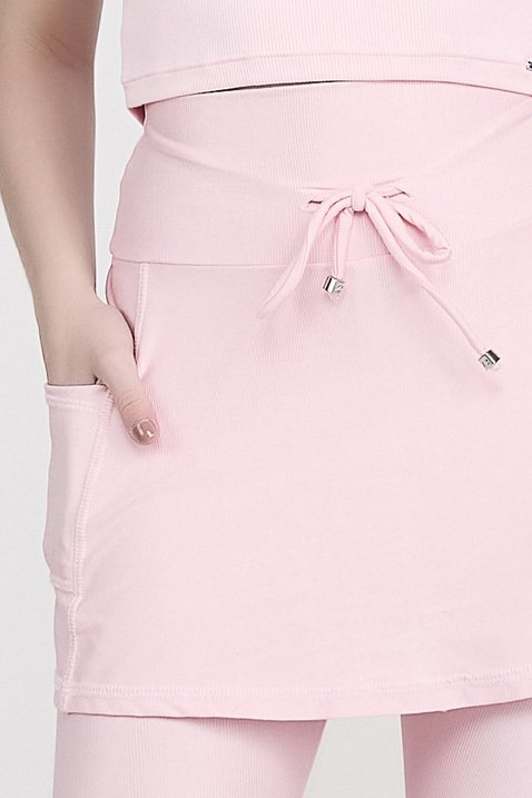 short saia biker rose poliamida shine para mulheres de ate 1 60 de altura epulari 6