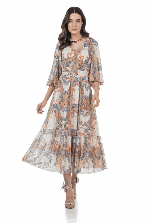 04 vestido midi estampado em tule via tolentino