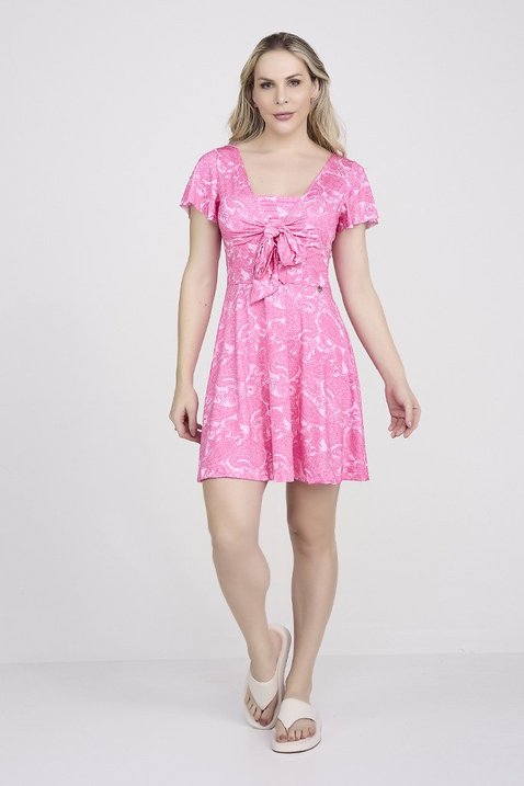 vestido com short estampado moda praia modesta com estampa exclusiva epulari 13