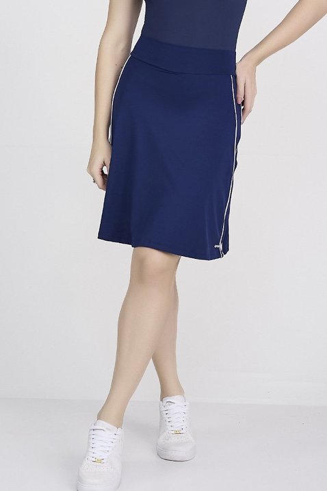short saia azul marinho moda fitness modesta evangelica epulari 5