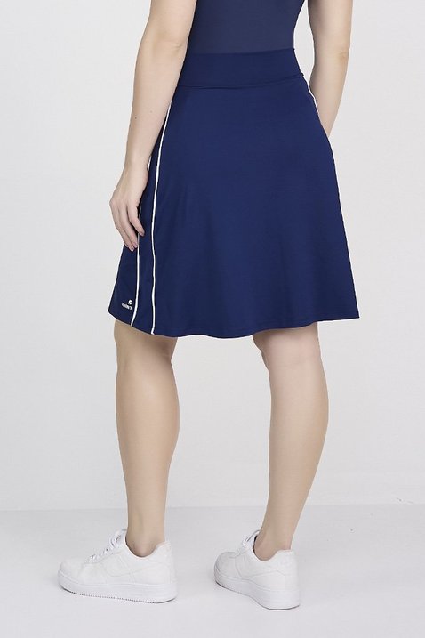 short saia azul marinho moda fitness modesta evangelica epulari 11