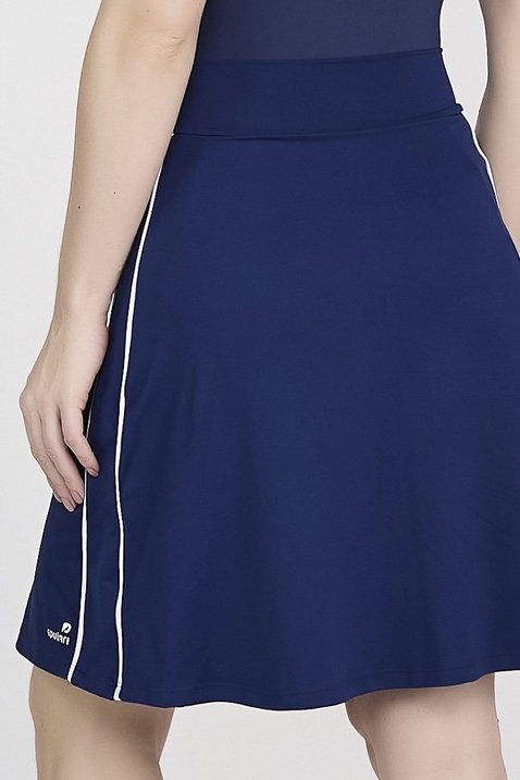 short saia azul marinho moda fitness modesta evangelica epulari 13