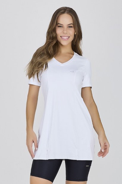 t shirt tapa bumbum branco em poliamida moda fitness modesta epulari 2