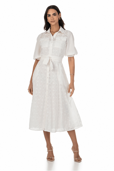 03 vestido chemise em sarja color branco via tolentino