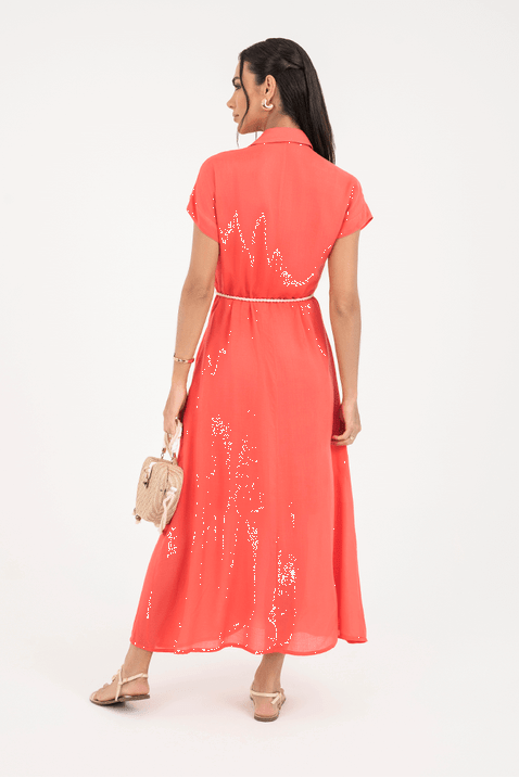 03 vestido chemise goiaba midi com cinto via tolentino