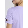 t shirt feminina de academia na cor lavanda moda fitness 1