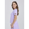 t shirt feminina de academia na cor lavanda moda fitness 8