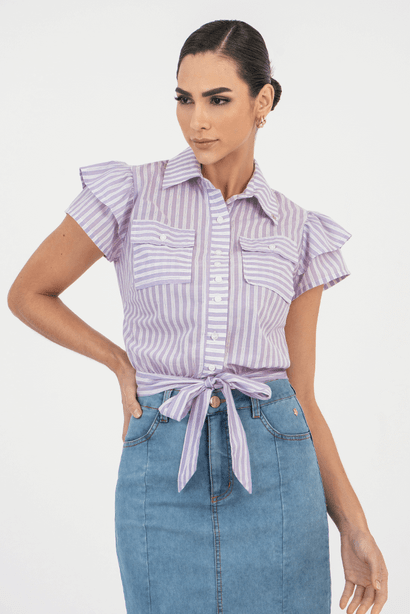07 camisa plano listrada com amarracao lilas via tolentino