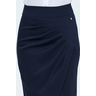 05 saia lapis com detalhe de pregas azul marinho