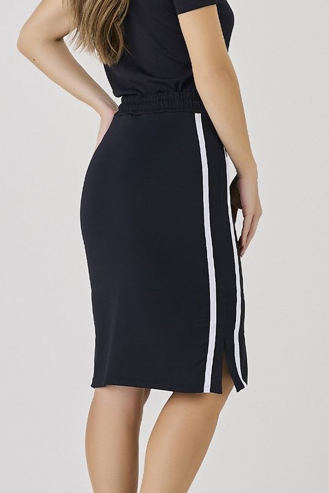 short saia midi moda fitness modesta evangelica em poliamida alta compressao epulari 11