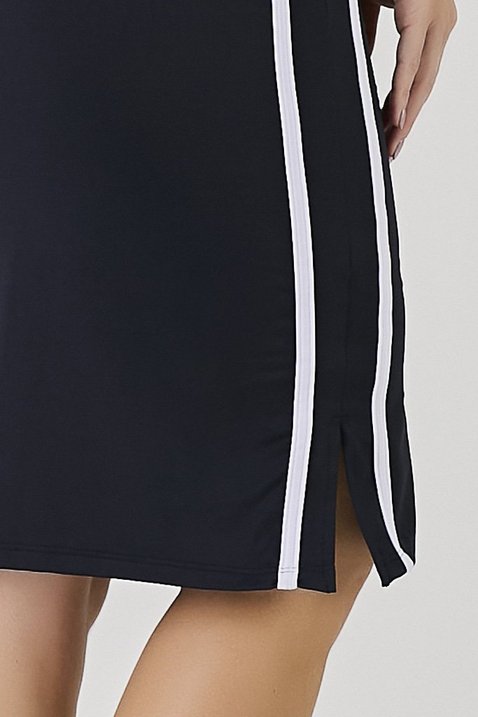 short saia midi moda fitness modesta evangelica em poliamida alta compressao epulari 12