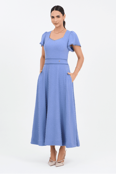 05 vestido azul plano poa midi com guippir