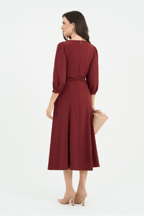 04 vestido bordo em plano poa midi