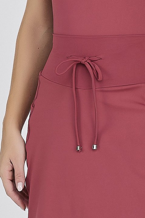 saia calca comprida na cor bordo queimado para mulheres de ate 1 80 de altura epulari 7