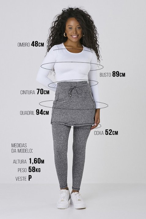 saia calca comprida mescla para mulheres de ate 1 60 de altura termica epulari 8