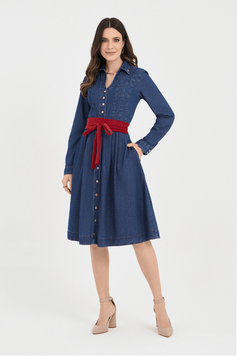 02 vestido estampado laise gola diferenciada