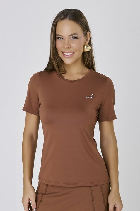 t shirt na cor cookie em poliamida epulari 2