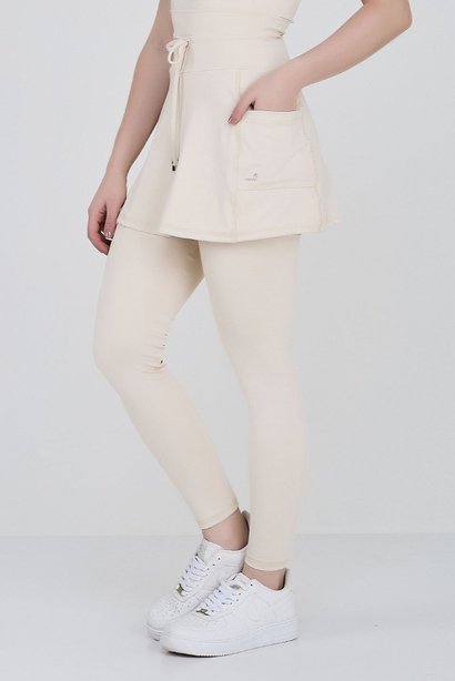 saia calca comprida na cor off white em poliamida epulari 2