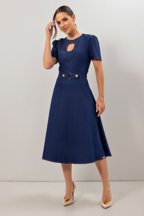 vestido midi jeans 2 easy resize com