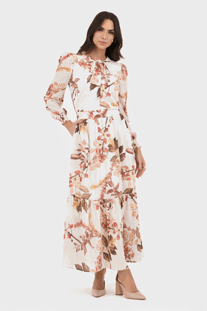 02 vestido estampado longuete com amarracao no decote