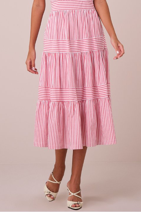 vestido vermelho midi no tricoline listrado natalia tata martello 6