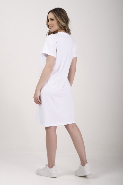 vestido camisetao branco em algodao epulari 9