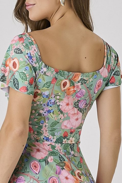 vestido moda praia com short estampa exclusiva epulari 1