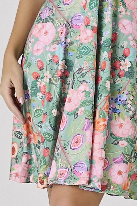 vestido moda praia com short estampa exclusiva epulari 5